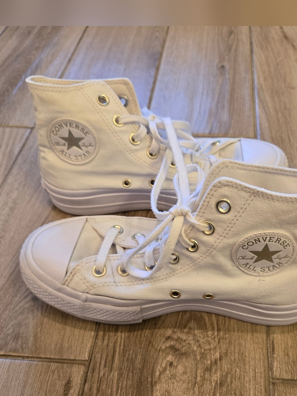 Converse All-Star Lift High Tops, 6.5 - Picture 2 of 16